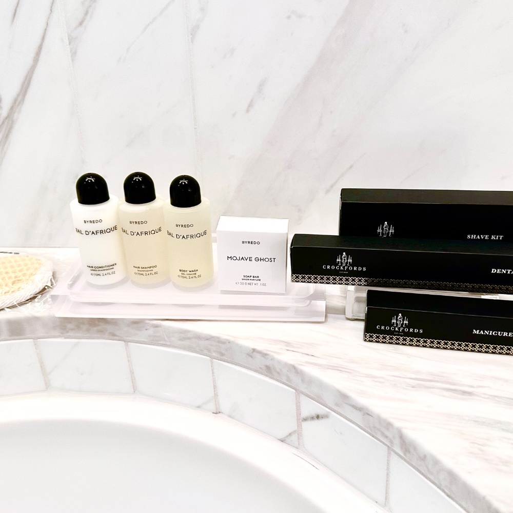 BYREDO BAL D'AFRIQUE AMENITY for Crockfords Suite 8pc Set